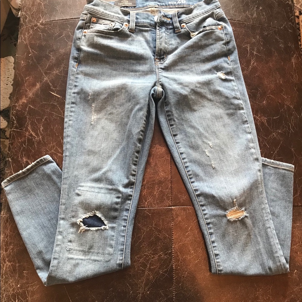 J. Crew Toothpick Jeans